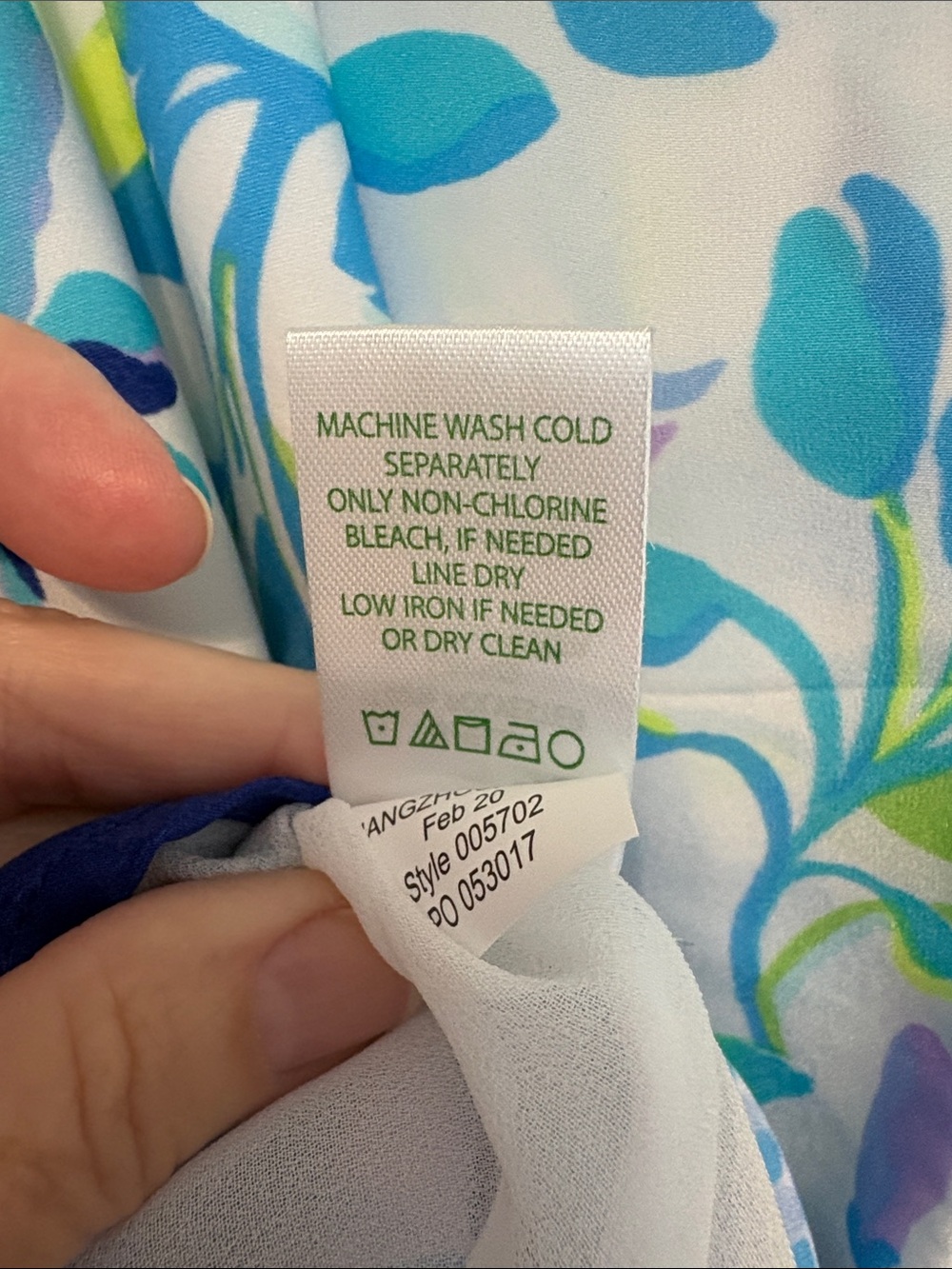 Lilly Pulitzer Halter style  blouse with Gold Ring Detail - Picture 7 of 8